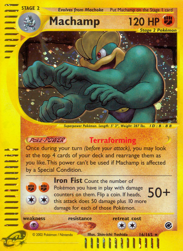 Machamp (16/165) [Expedition: Base Set] | Rock City Comics