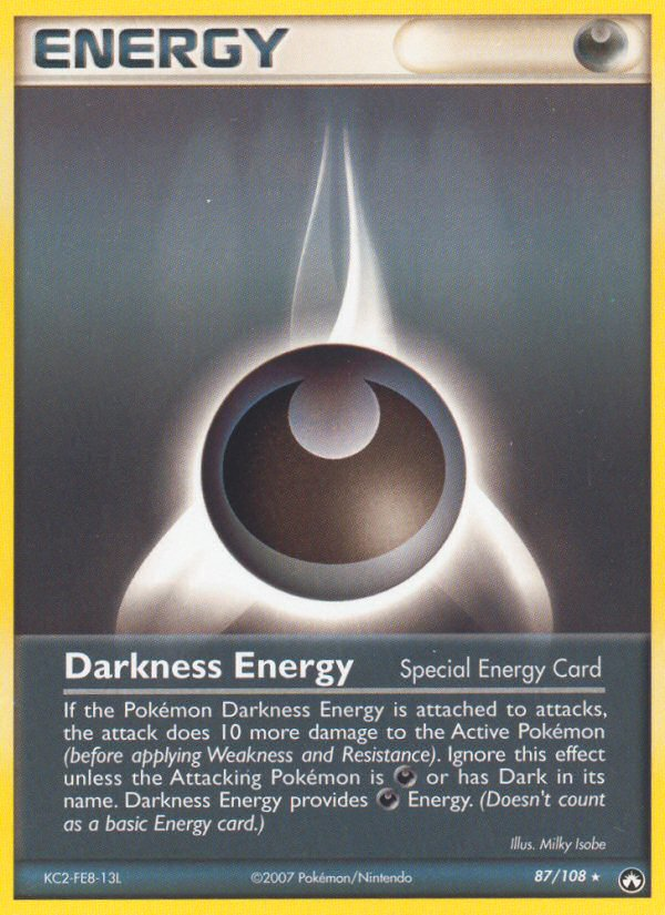 Darkness Energy (87/108) [EX: Power Keepers] | Rock City Comics