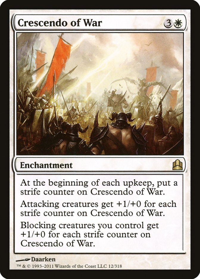 Crescendo of War [Commander 2011] | Rock City Comics