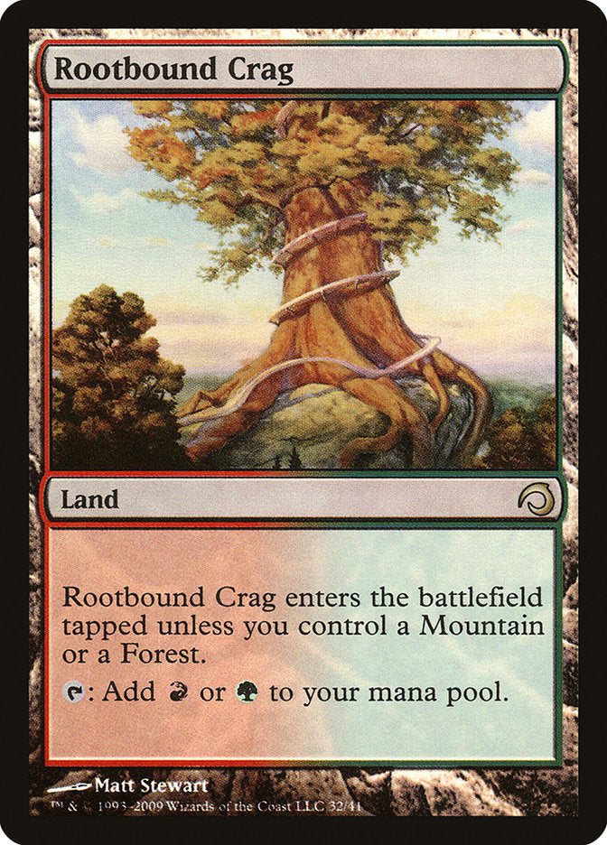 Rootbound Crag [Premium Deck Series: Slivers] | Rock City Comics