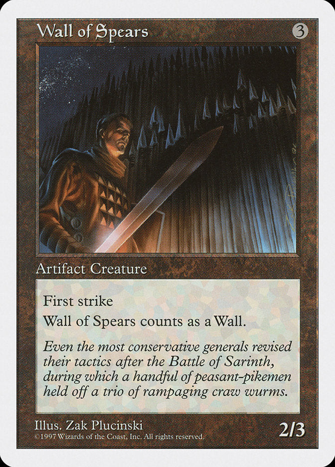 Wall of Spears [Fifth Edition] | Rock City Comics