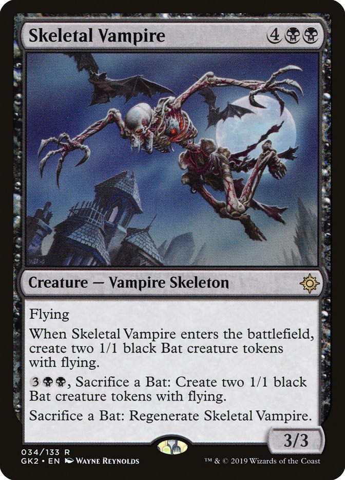 Skeletal Vampire [Ravnica Allegiance Guild Kit] | Rock City Comics