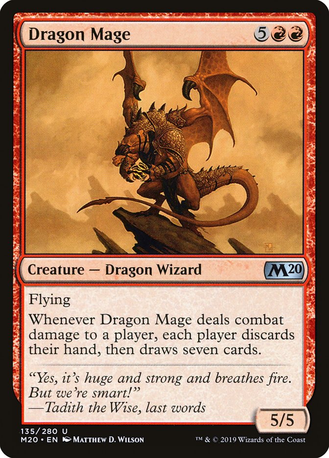 Dragon Mage [Core Set 2020] | Rock City Comics