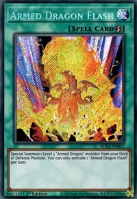 Armed Dragon Flash [BLVO-EN051] Secret Rare | Rock City Comics