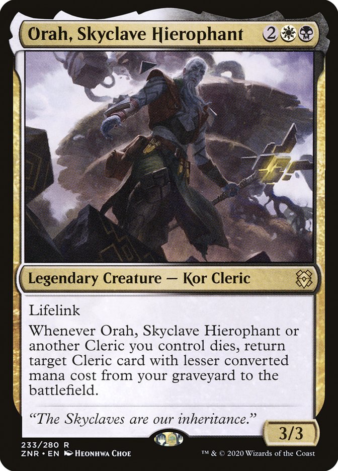 Orah, Skyclave Hierophant [Zendikar Rising] | Rock City Comics