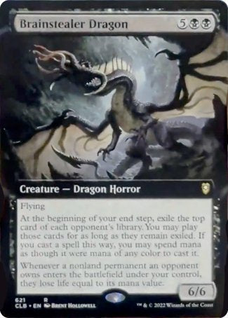 Brainstealer Dragon (Extended Art) [Commander Legends: Battle for Baldur's Gate] | Rock City Comics