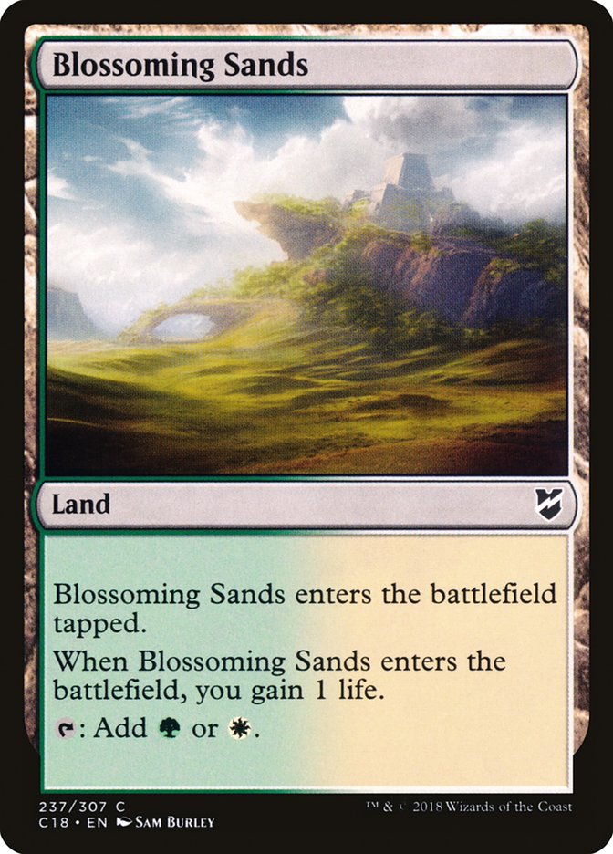 Blossoming Sands [Commander 2018] | Rock City Comics