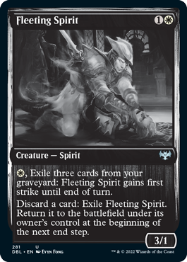 Fleeting Spirit [Innistrad: Double Feature] | Rock City Comics
