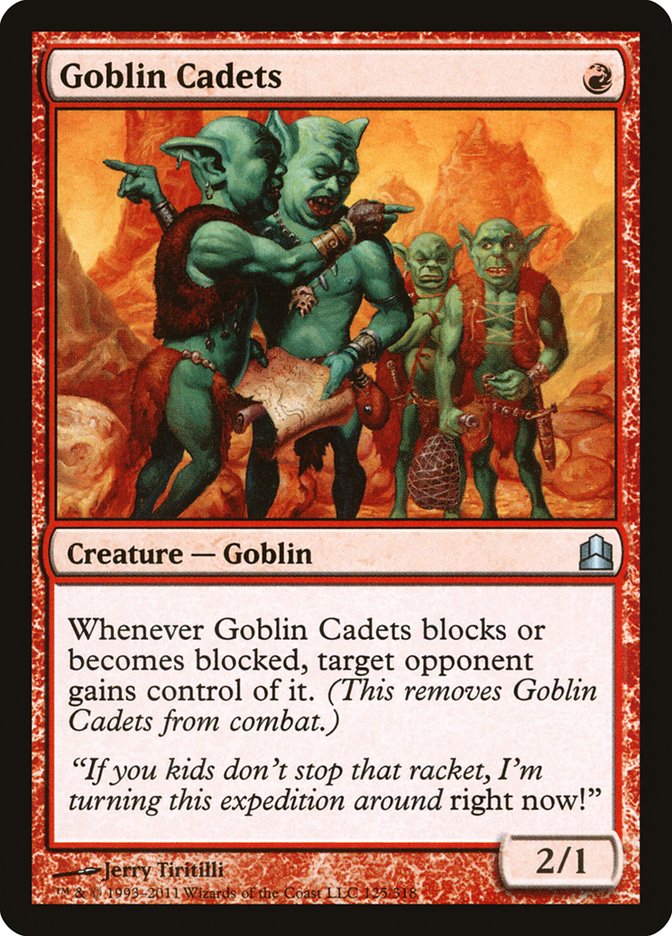 Goblin Cadets [Commander 2011] | Rock City Comics