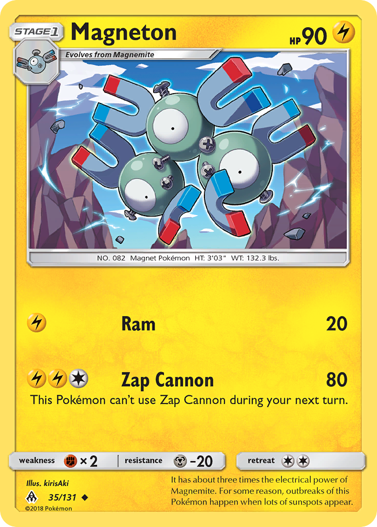 Magneton (35/131) [Sun & Moon: Forbidden Light] | Rock City Comics