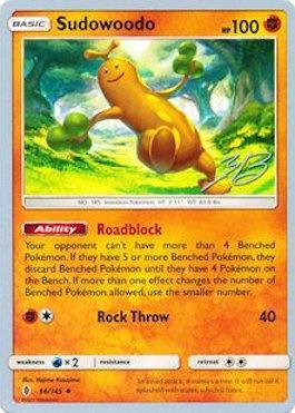 Sudowoodo (66/145) (Ice Path FTW - Zachary Bokhari) [World Championships 2017] | Rock City Comics