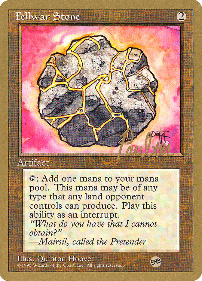 Fellwar Stone (Preston Poulter) (SB) [Pro Tour Collector Set] | Rock City Comics