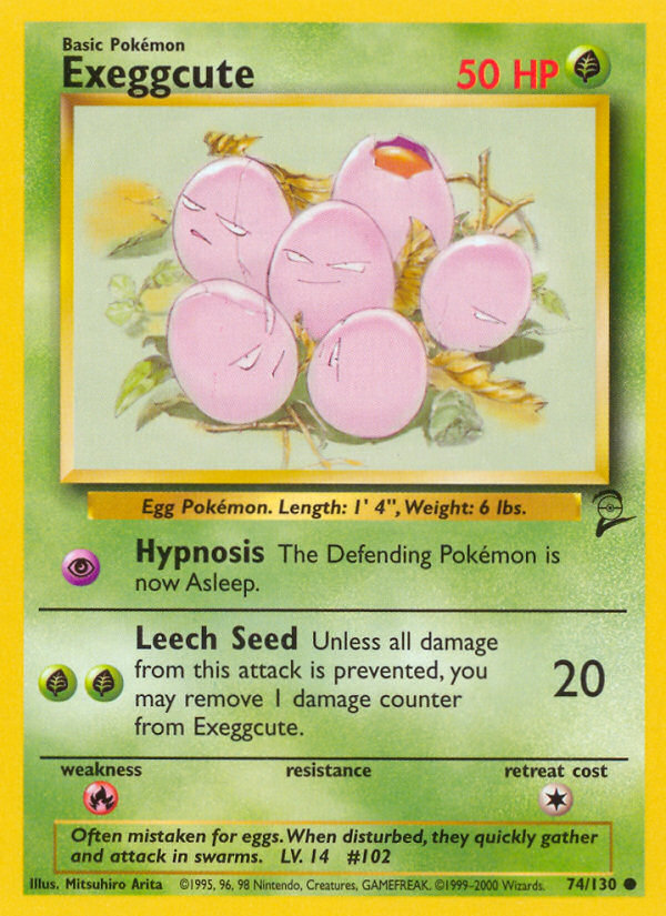 Exeggcute (74/130) [Base Set 2] | Rock City Comics