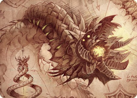 Wurmcoil Engine Art Card [The Brothers' War Art Series] | Rock City Comics