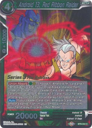 Android 13, Red Ribbon Raider (BT9-044) [Universal Onslaught Prerelease Promos] | Rock City Comics