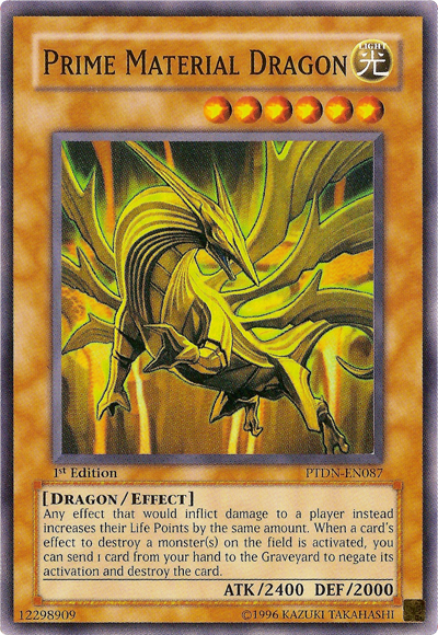 Prime Material Dragon [PTDN-EN087] Super Rare | Rock City Comics