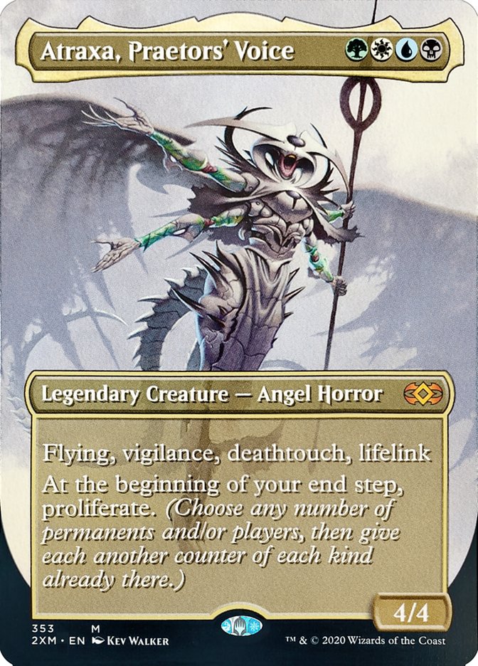 Atraxa, Praetors' Voice (Toppers) [Double Masters Extended Art] | Rock City Comics