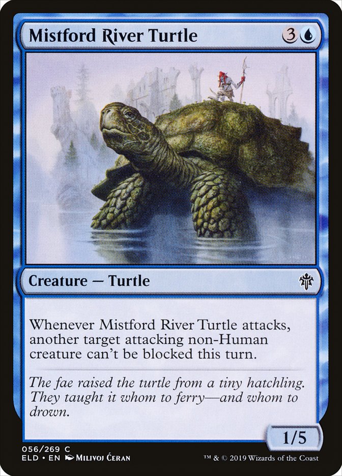 Mistford River Turtle [Throne of Eldraine] | Rock City Comics