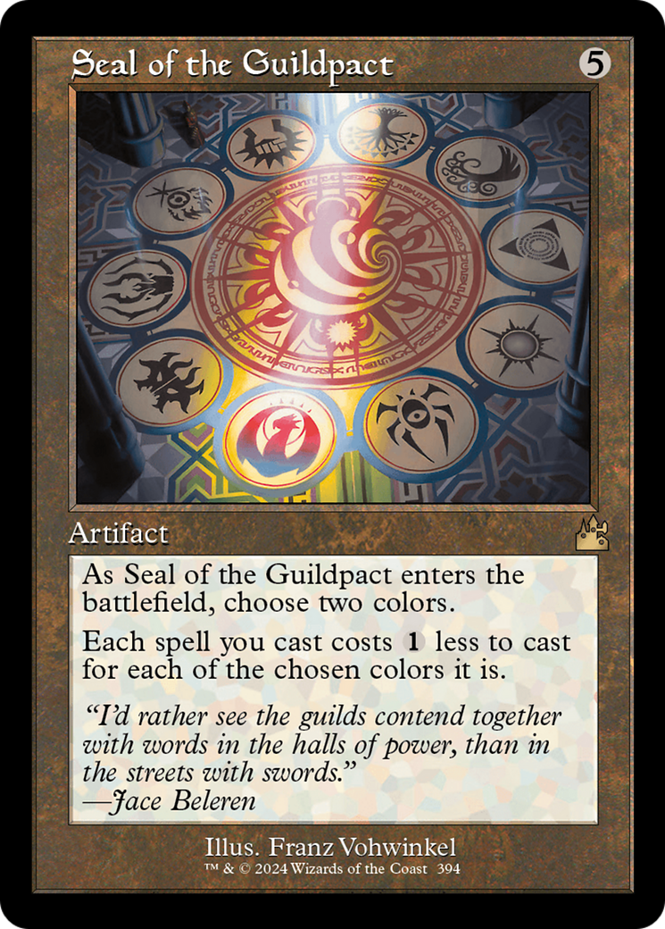 Seal of the Guildpact (Retro Frame) [Ravnica Remastered] | Rock City Comics