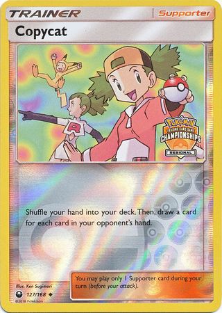 Copycat (127/168) (Regional Championship Promo) [Sun & Moon: Celestial Storm] | Rock City Comics