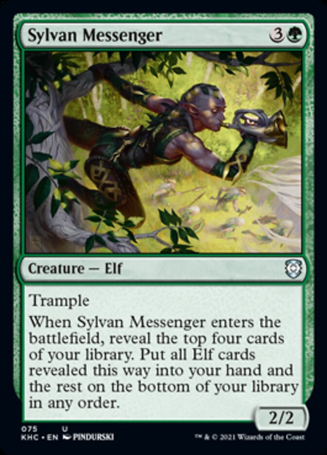 Sylvan Messenger [Kaldheim Commander] | Rock City Comics