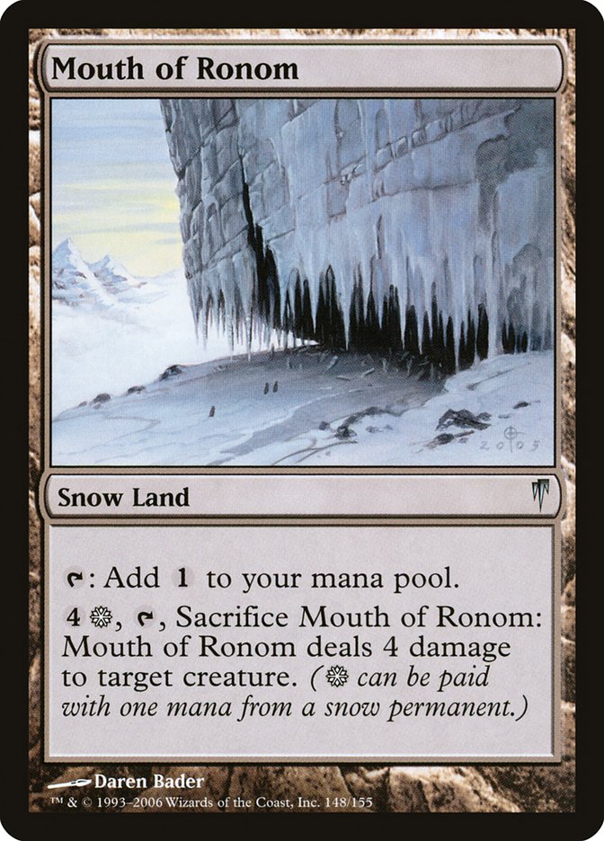 Mouth of Ronom [Coldsnap] | Rock City Comics