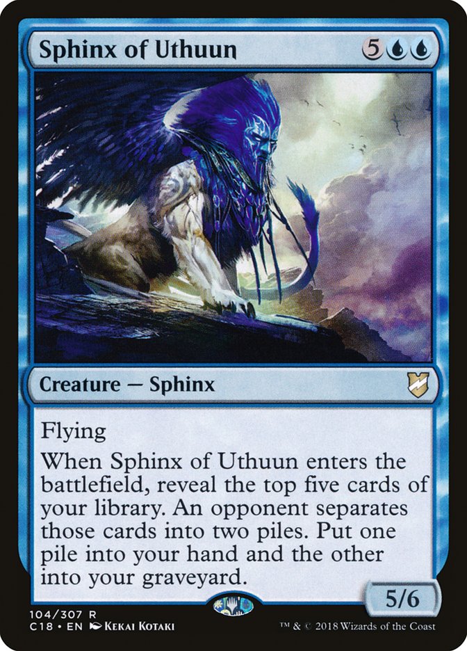 Sphinx of Uthuun [Commander 2018] | Rock City Comics