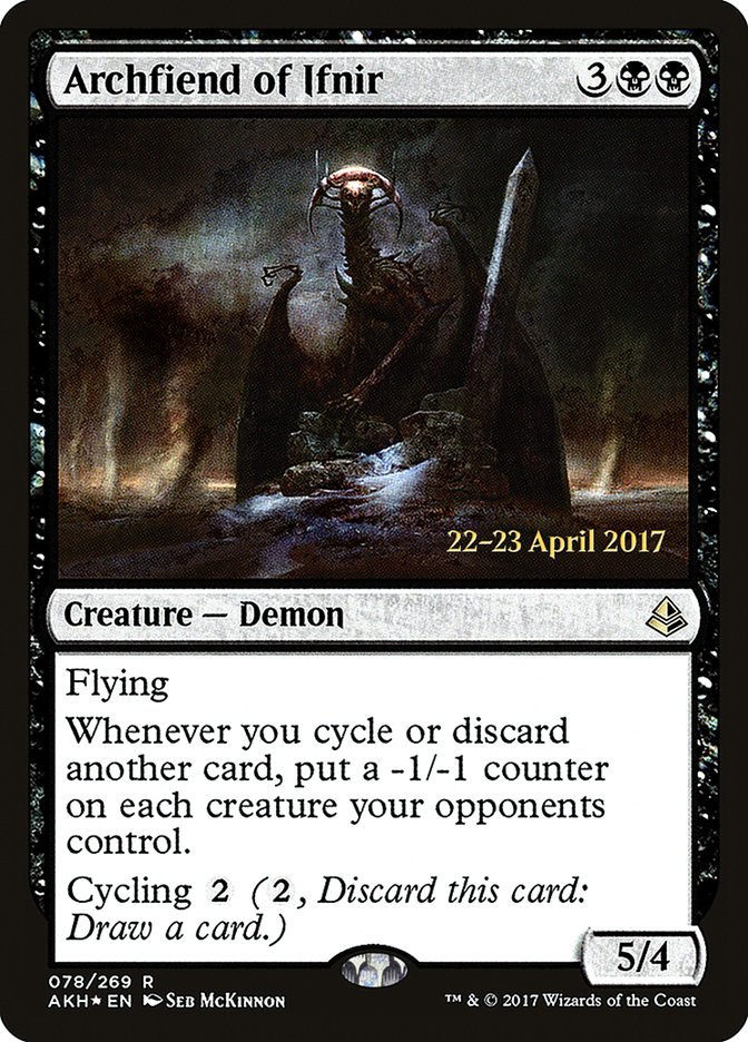 Archfiend of Ifnir  [Amonkhet Prerelease Promos] | Rock City Comics