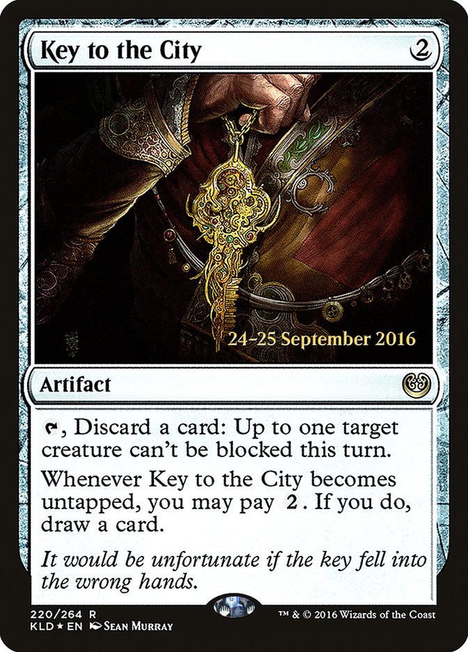 Key to the City  [Kaladesh Prerelease Promos] | Rock City Comics