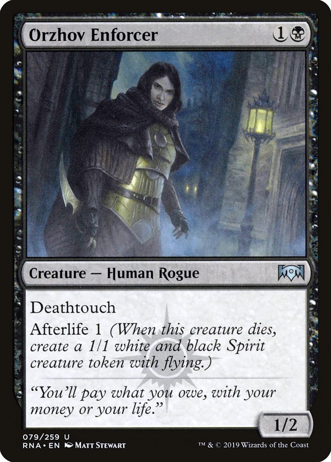 Orzhov Enforcer [Ravnica Allegiance] | Rock City Comics