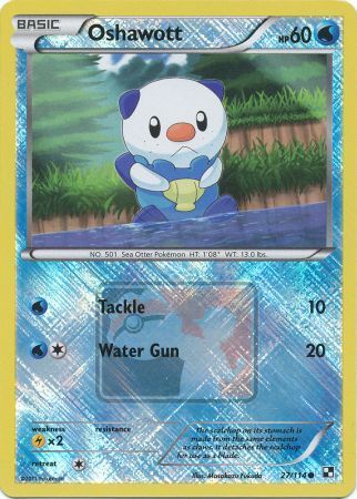 Oshawott (27/114) (League Promo) [Black & White: Base Set] | Rock City Comics