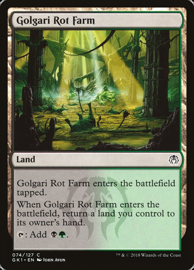 Golgari Rot Farm [Guilds of Ravnica Guild Kit] | Rock City Comics