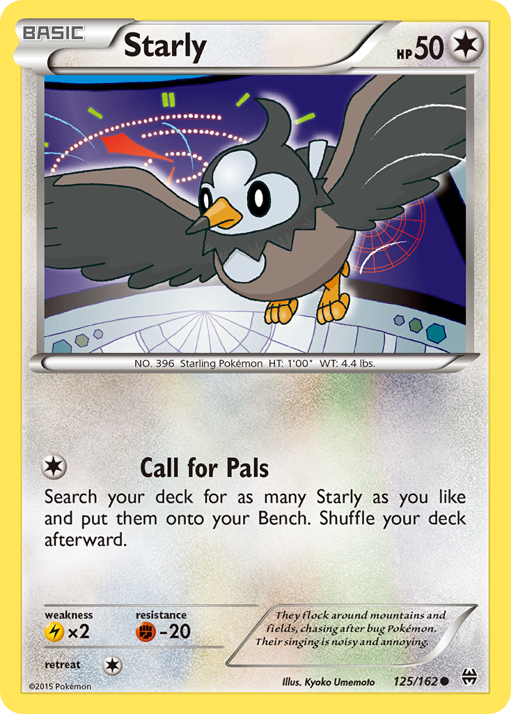 Starly (125/162) [XY: BREAKthrough] | Rock City Comics