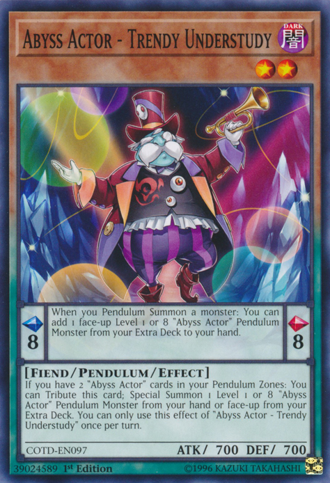 Abyss Actor - Trendy Understudy [COTD-EN097] Common | Rock City Comics