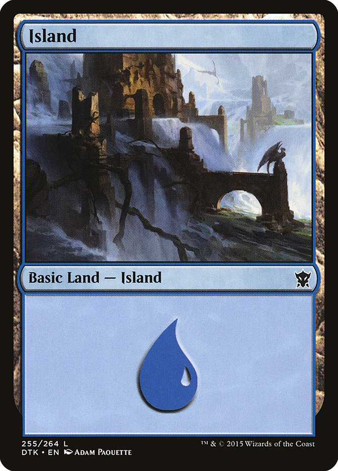 Island (255) [Dragons of Tarkir] | Rock City Comics