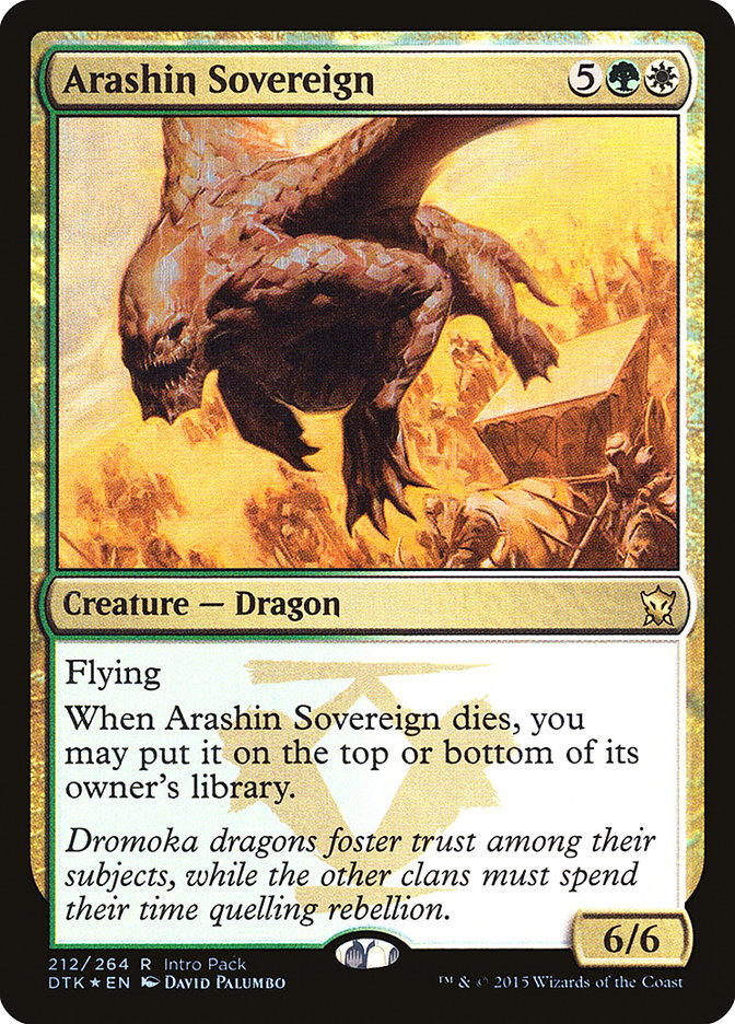 Arashin Sovereign (Intro Pack) [Dragons of Tarkir Promos] | Rock City Comics