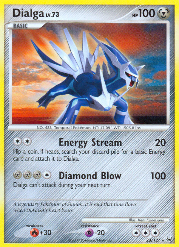 Dialga (23/127) [Platinum: Base Set] | Rock City Comics