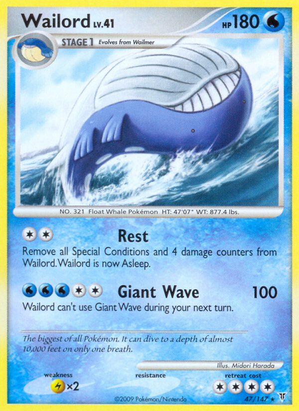 Wailord (47/147) [Platinum: Supreme Victors] | Rock City Comics