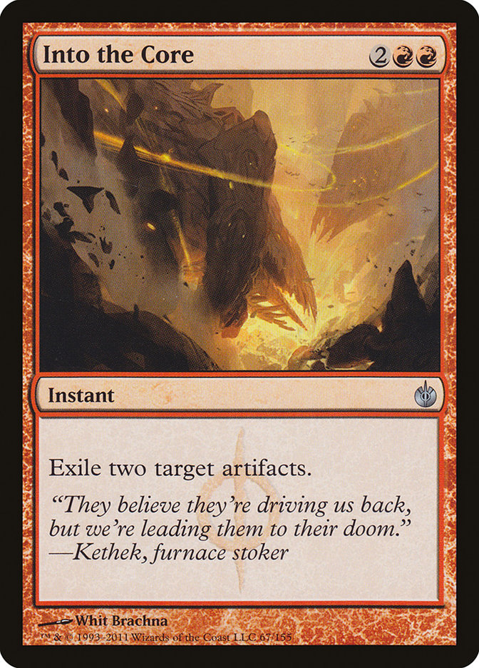 Into the Core [Mirrodin Besieged] | Rock City Comics