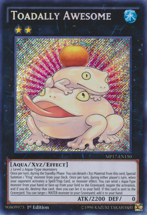 Toadally Awesome [MP17-EN150] Secret Rare | Rock City Comics