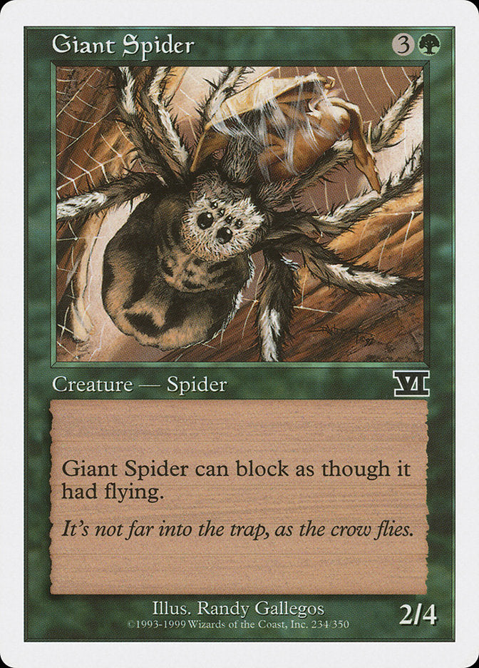 Giant Spider [Classic Sixth Edition] | Rock City Comics