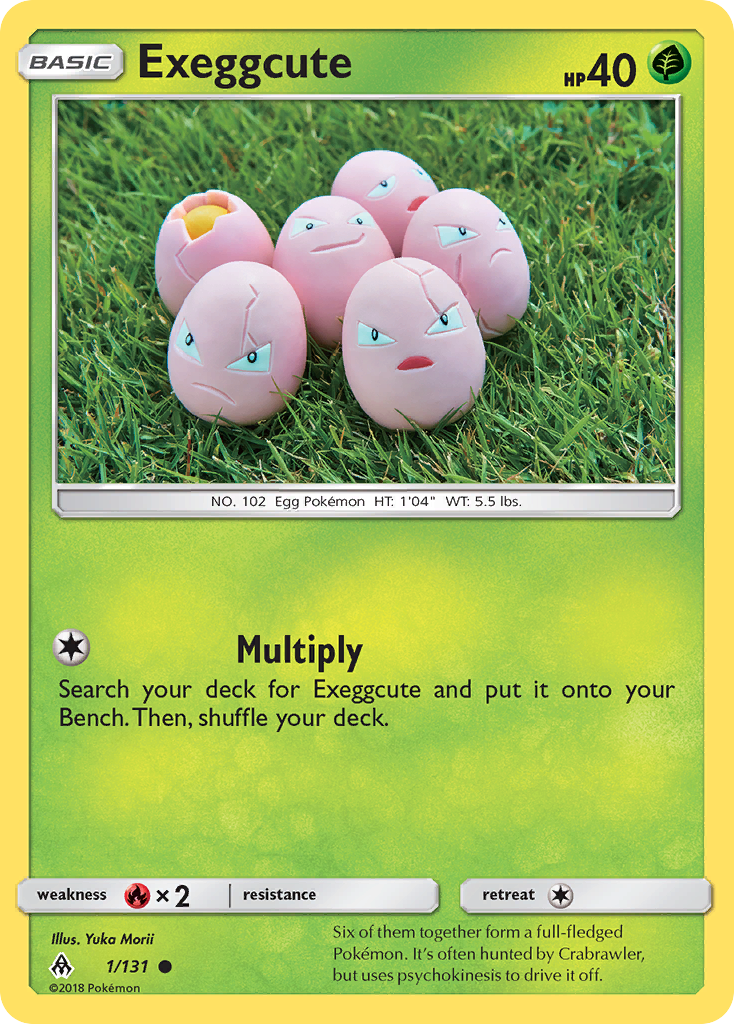 Exeggcute (1/131) [Sun & Moon: Forbidden Light] | Rock City Comics