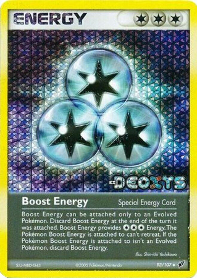 Boost Energy (93/107) (Stamped) [EX: Deoxys] | Rock City Comics