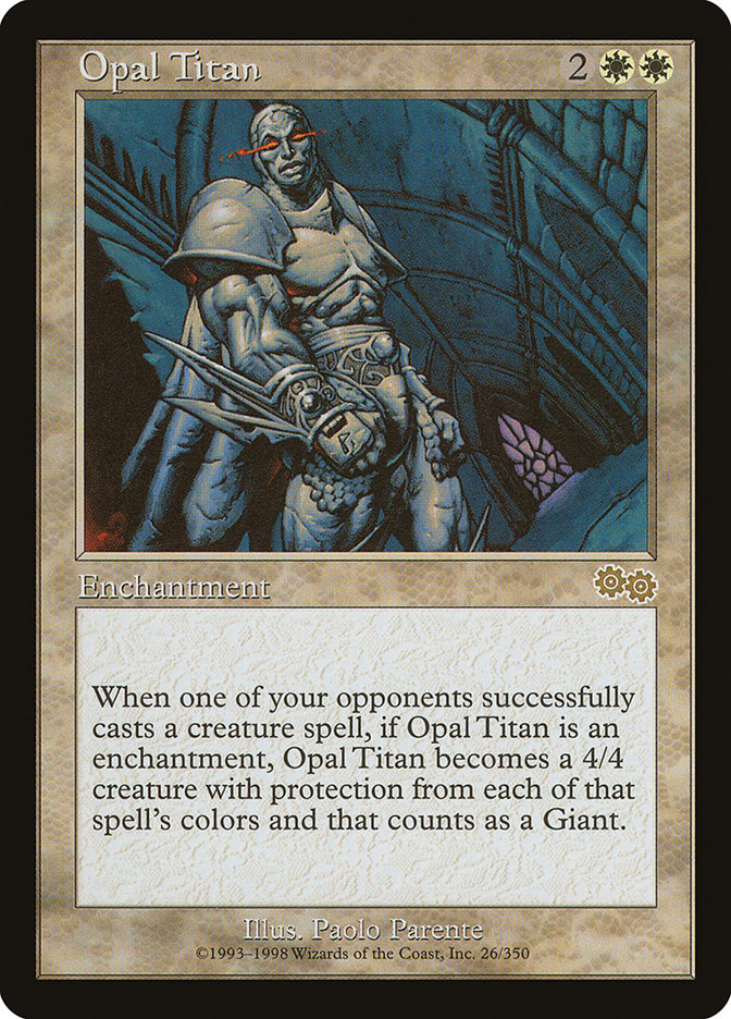 Opal Titan [Urza's Saga] | Rock City Comics