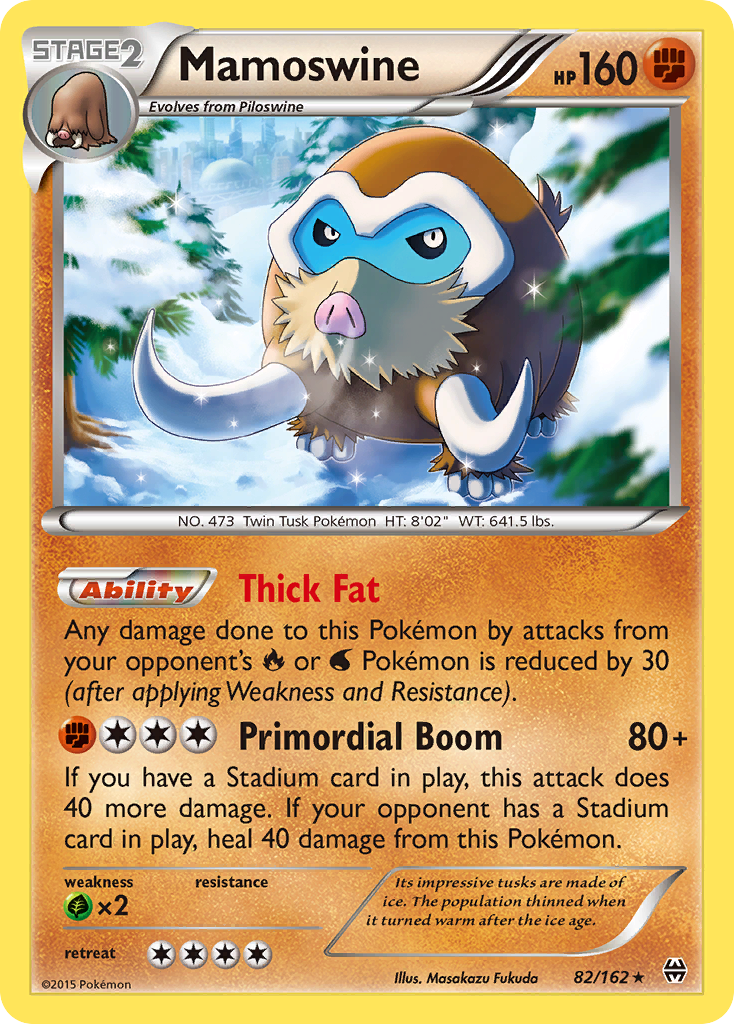 Mamoswine (82/162) [XY: BREAKthrough] | Rock City Comics