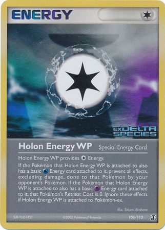 Holon Energy WP (106/113) (Stamped) [EX: Delta Species] | Rock City Comics