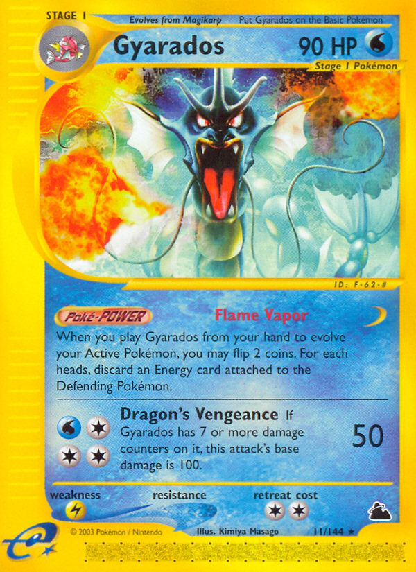 Gyarados (11/144) [Skyridge] | Rock City Comics