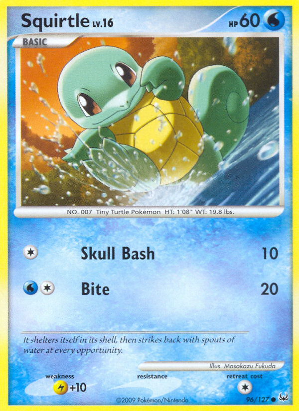 Squirtle (96/127) [Platinum: Base Set] | Rock City Comics