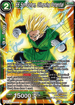 SS Son Gohan, Glimpsing Potential (BT14-065) [Cross Spirits] | Rock City Comics