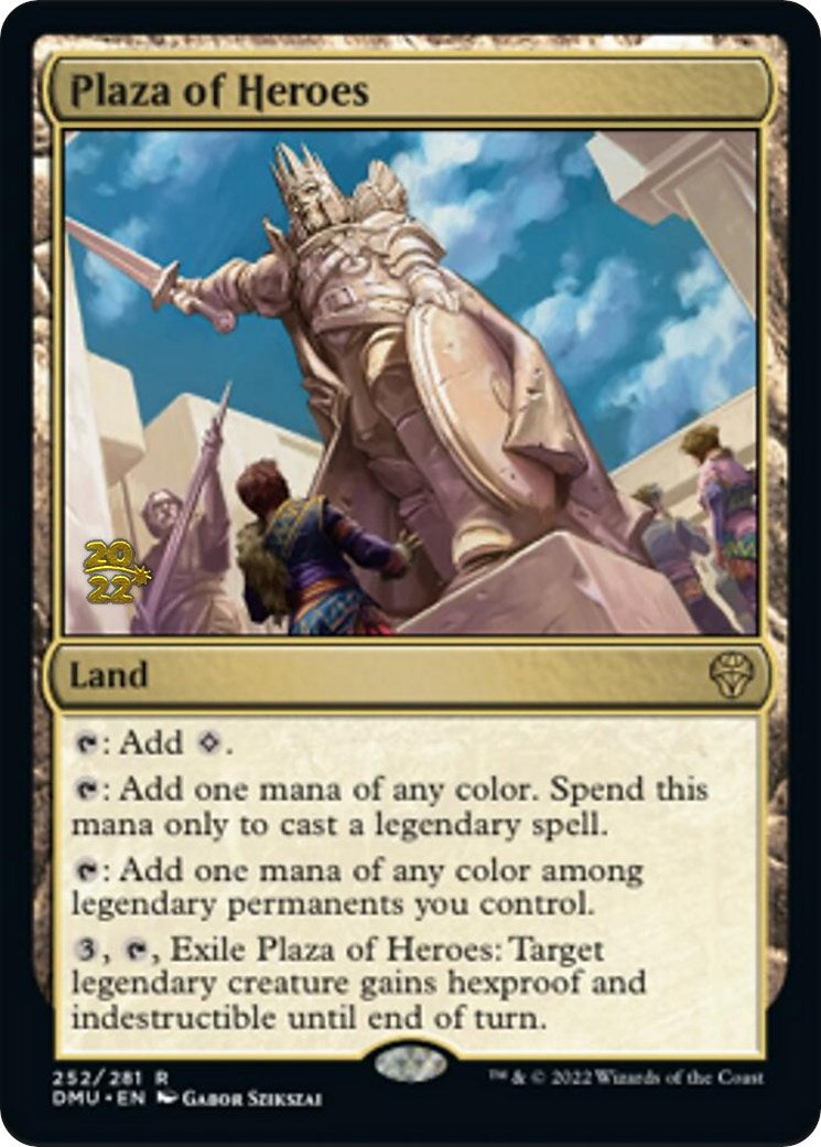 Plaza of Heroes [Dominaria United Prerelease Promos] | Rock City Comics